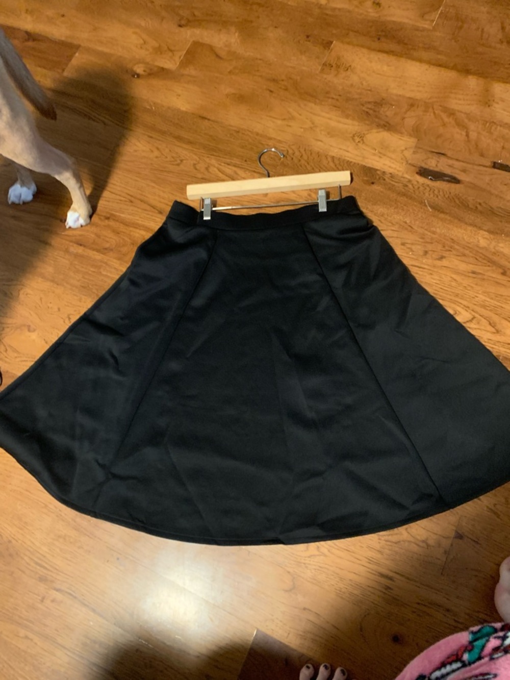 Grace Elements Black A-Line Skirt